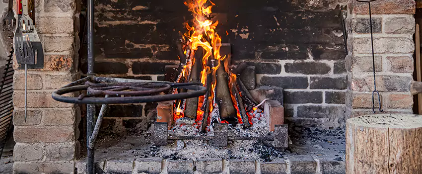 Cracked Electric Fireplace Bricks Repair Services  in Fitchburg, WI