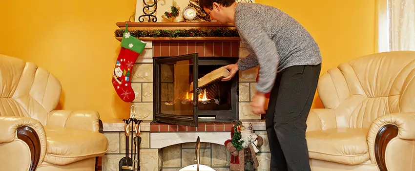 Gas to Wood-Burning Fireplace Conversion Services in Fitchburg, Wisconsin