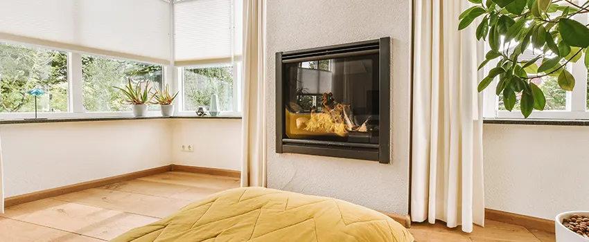 Residential Fireplace Ceramic Glass Installation in Fitchburg, WI