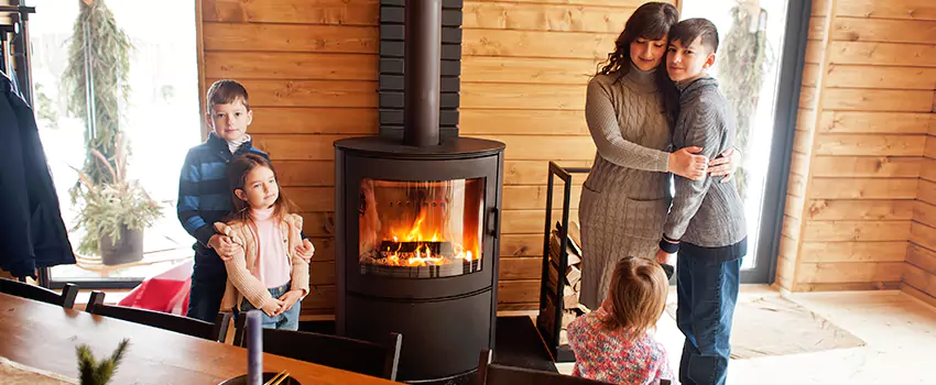 Morso Cast Iron Fireplace Insert Installation in Fitchburg, Wisconsin