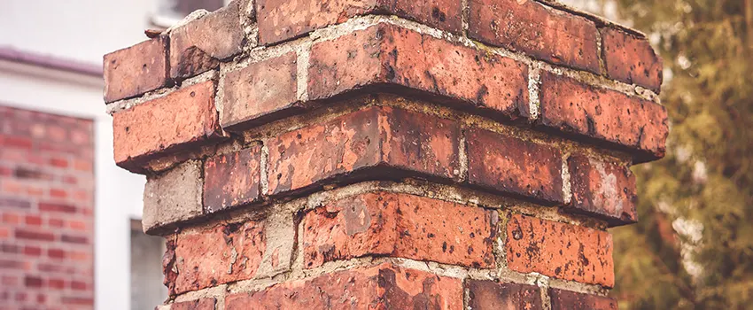 Cracked Chimney Bricks Repair Cost in Fitchburg, Wisconsin