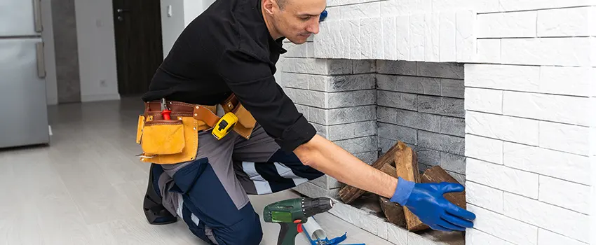 Fireplace Damaged Damper Frame Repair Services in Fitchburg, Wisconsin