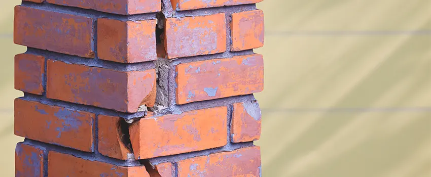 Repairing Cracked Porcelain Tiles for Fireplace in Fitchburg, WI